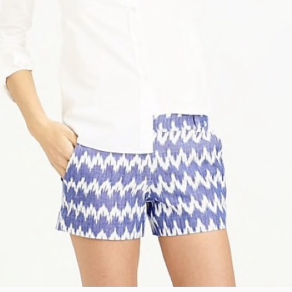 J. Crew Zigzag ikat short